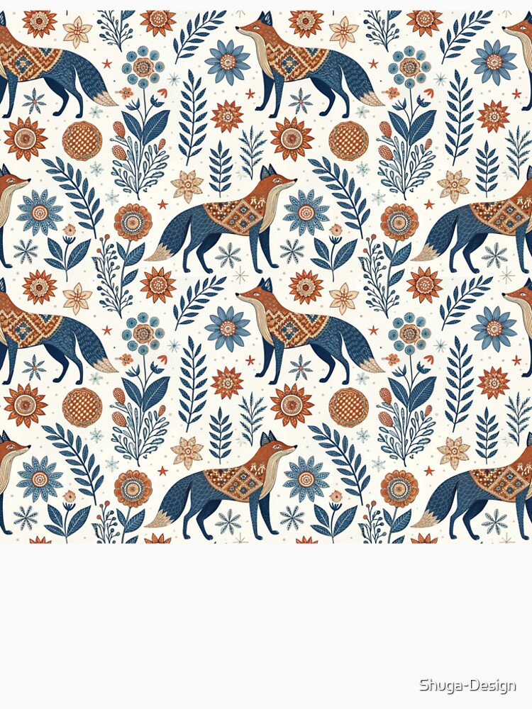 Nordic Foxes by Shuga-Design