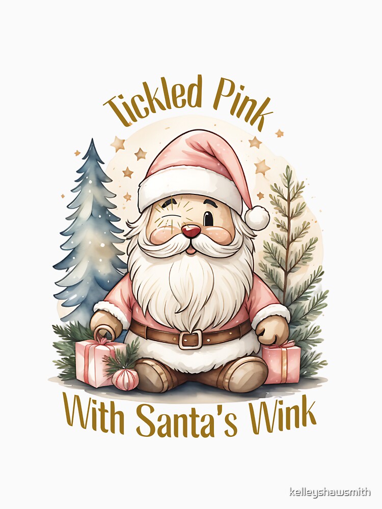 Tickled Pink with Santa's Wink by Soulful Stash
