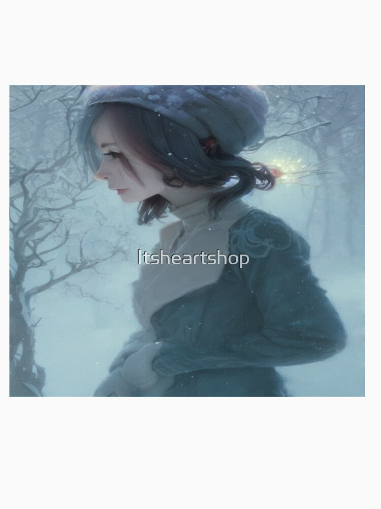 Fantasy Girl In Winter Season by Itsheartshop