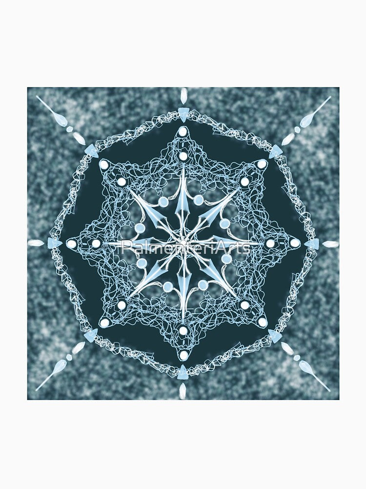Snowflake deep green by PalmenteriArts