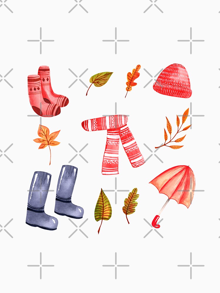 Rainy fall day hygge collection by pinkyfish1010