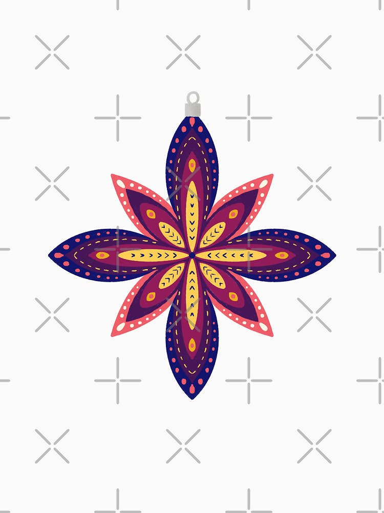 Indian Christmas star ornament by Home Cyn Home