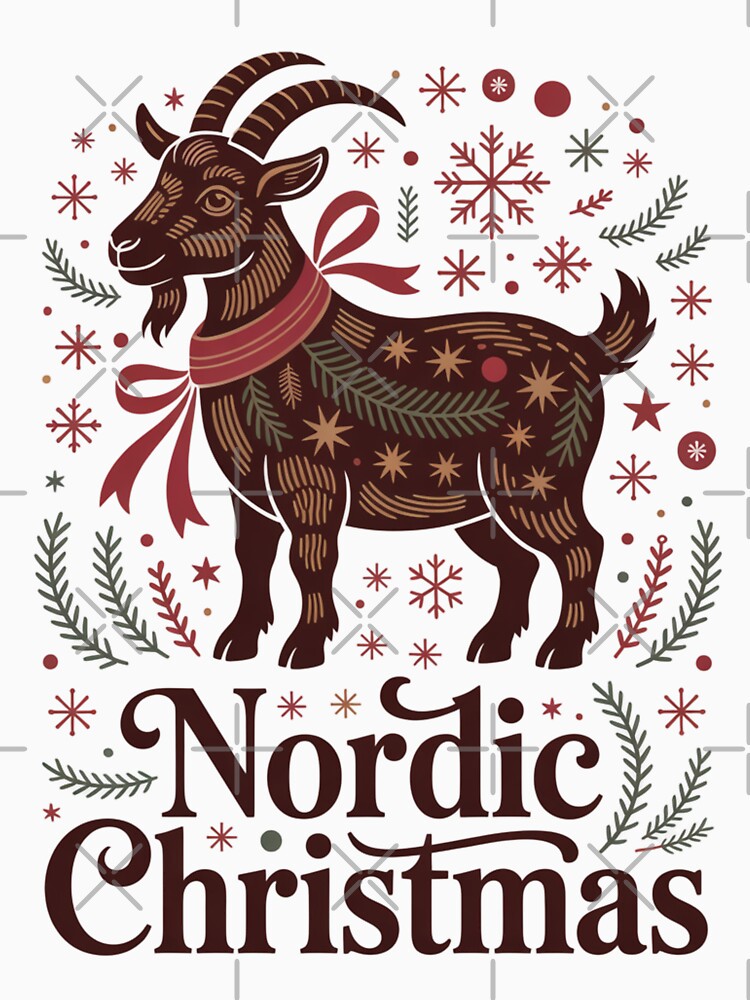 Swedish Yule Goat Collection – Rustic Christmas Heritage Series by Nordic Echo