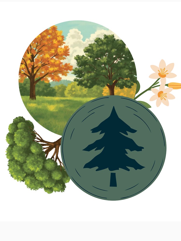 Nature vibes with forest by Trendora Havlais Unisex