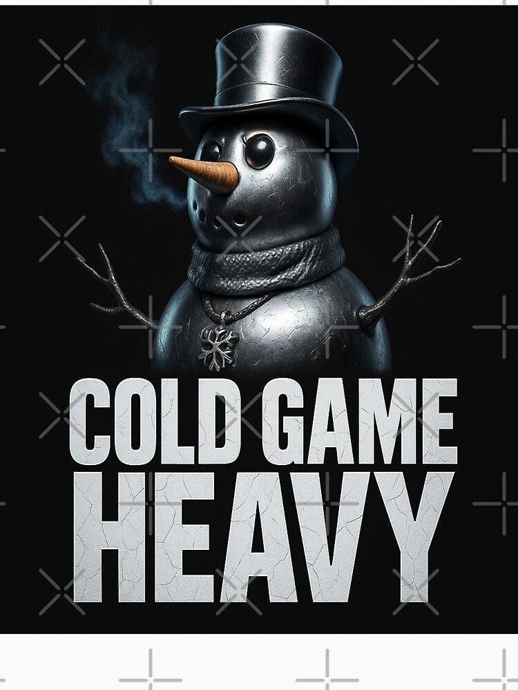 Icy Snowman Streetwear Artwork by K3DreamKreations