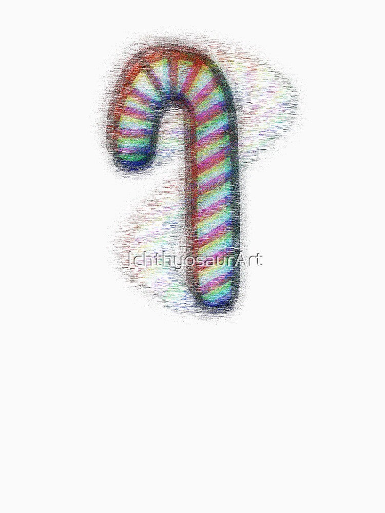 Candy Cane with a Twist… by IchthyosaurArt