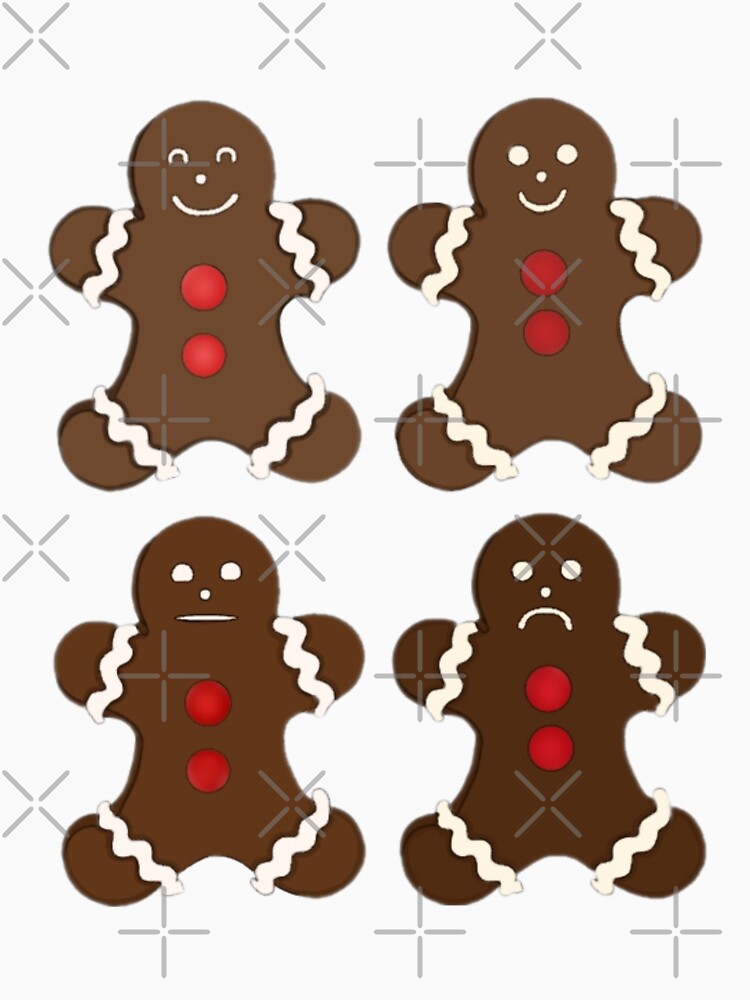 Baking gingerbread men by Artistkhg