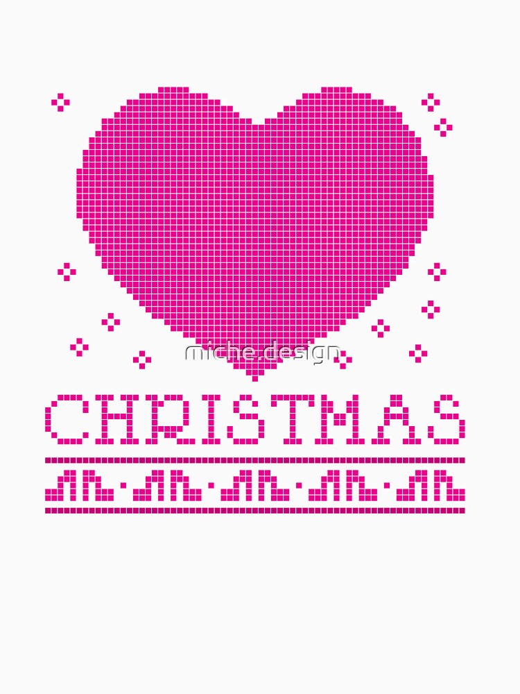 Love Heart Heels Pink Christmas by miche.design