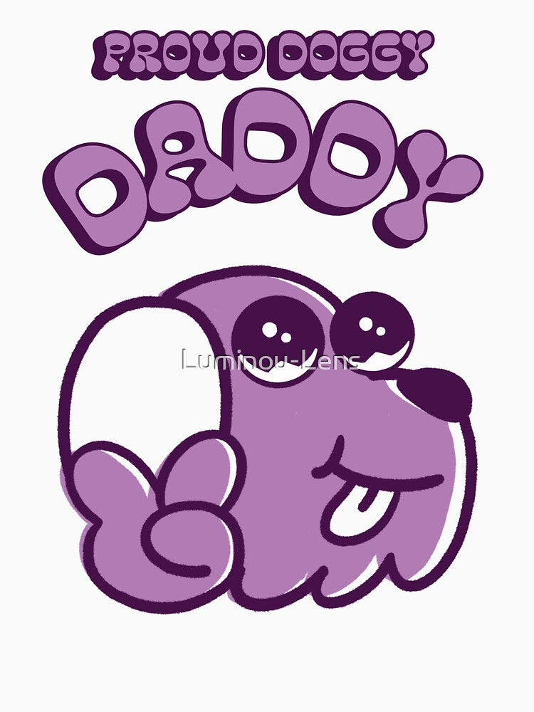Proud Dog Dad by Luminou-Lens