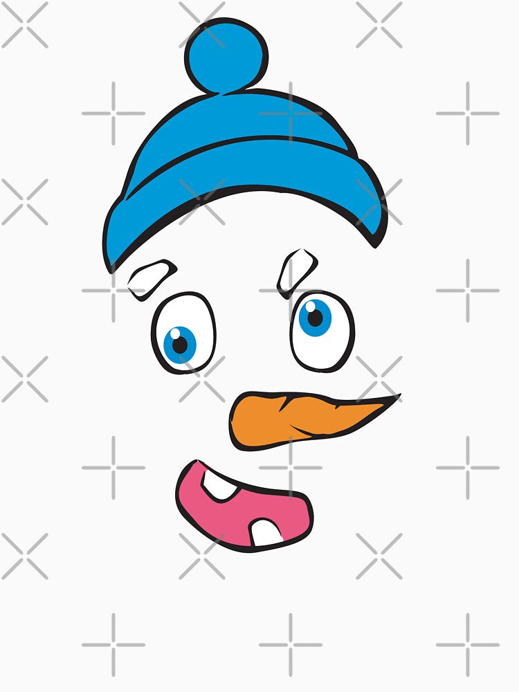 Frosty The Snowman - Funny Snow Man Christmas Meme by Digi Artworks Store