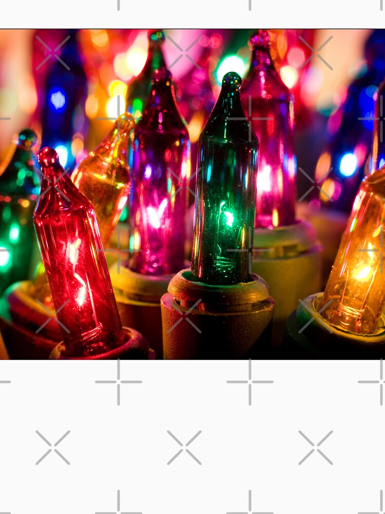 Christmas Tree Costume Macro Multi Rainbow Christmas Lights Photography by Sunny Collections