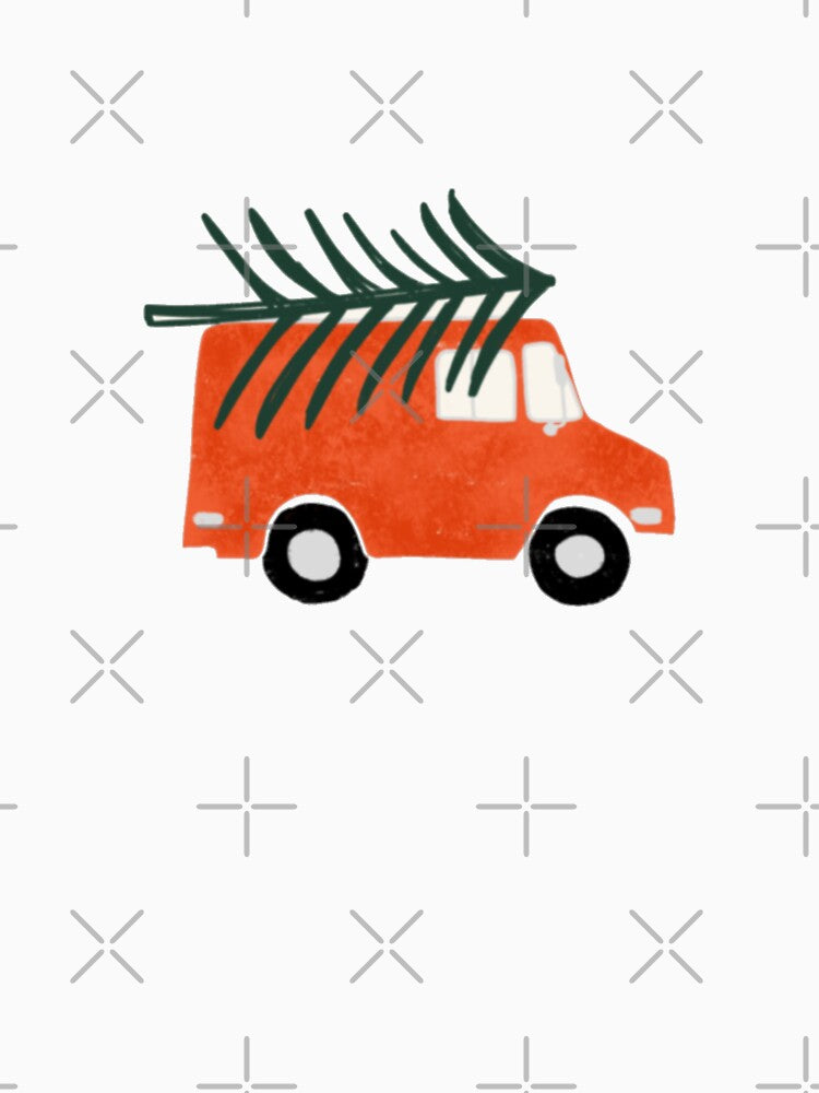 Christmas truck white by susycosta