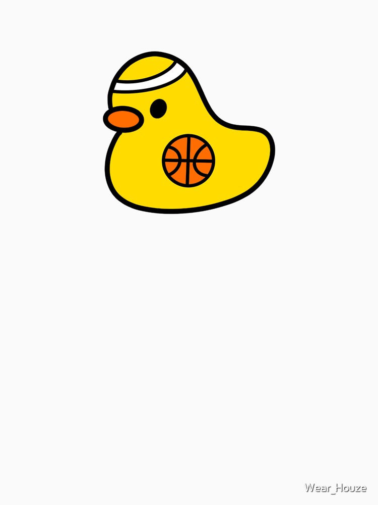 Slam Dunk Basketball Rubber Duck by Wear_Houze