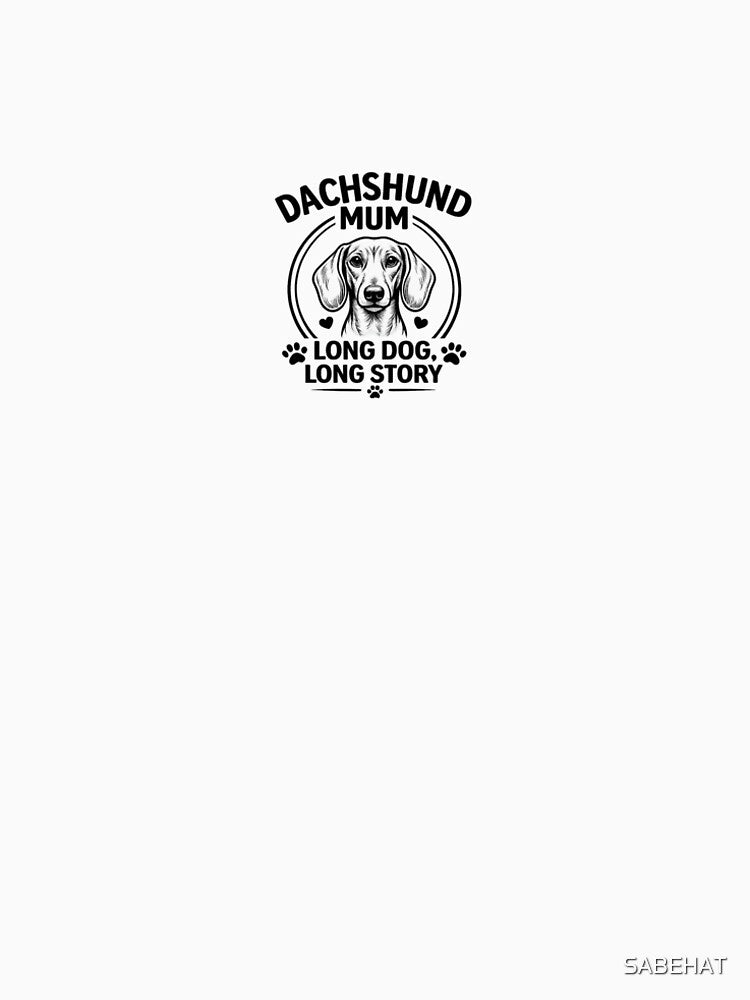 DACHSHUND MUM Long dog long story by SABEHAT