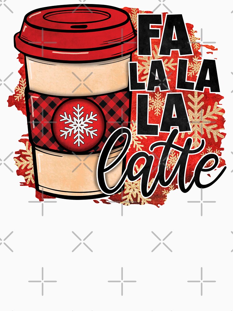 Fa la la la latte, coffee, pumpkin spice by VytisPrints