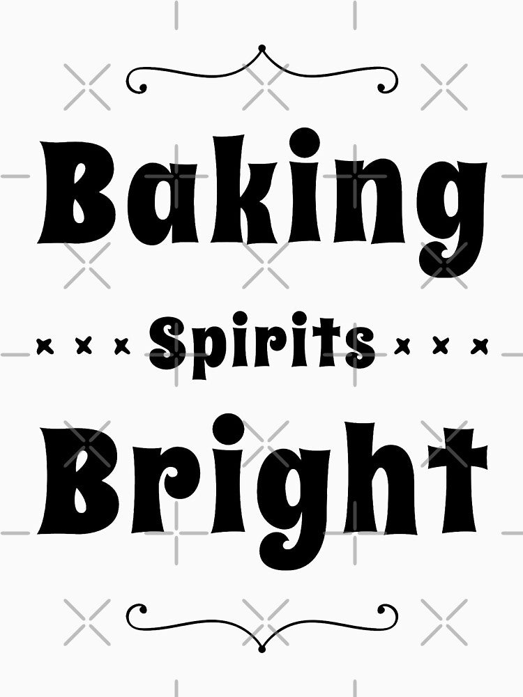 Baking Spirits Bright Mom Christmas Gift For Women And Men by splonkss