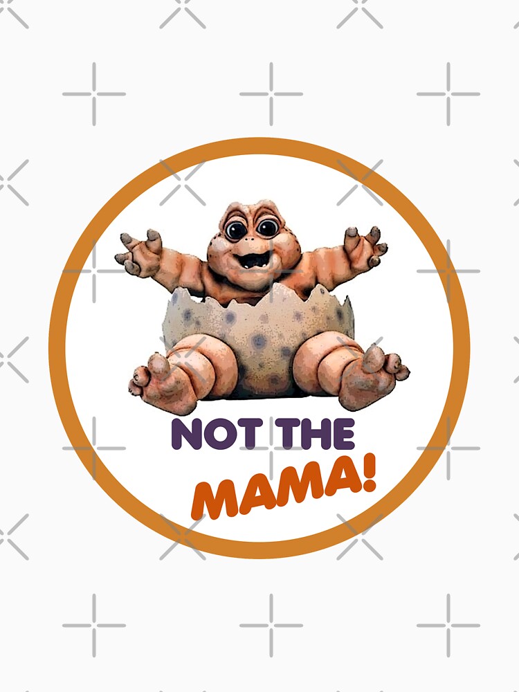 Not The Mama! Dinosaurs 1980s Baby Sinclair by PunkyCat