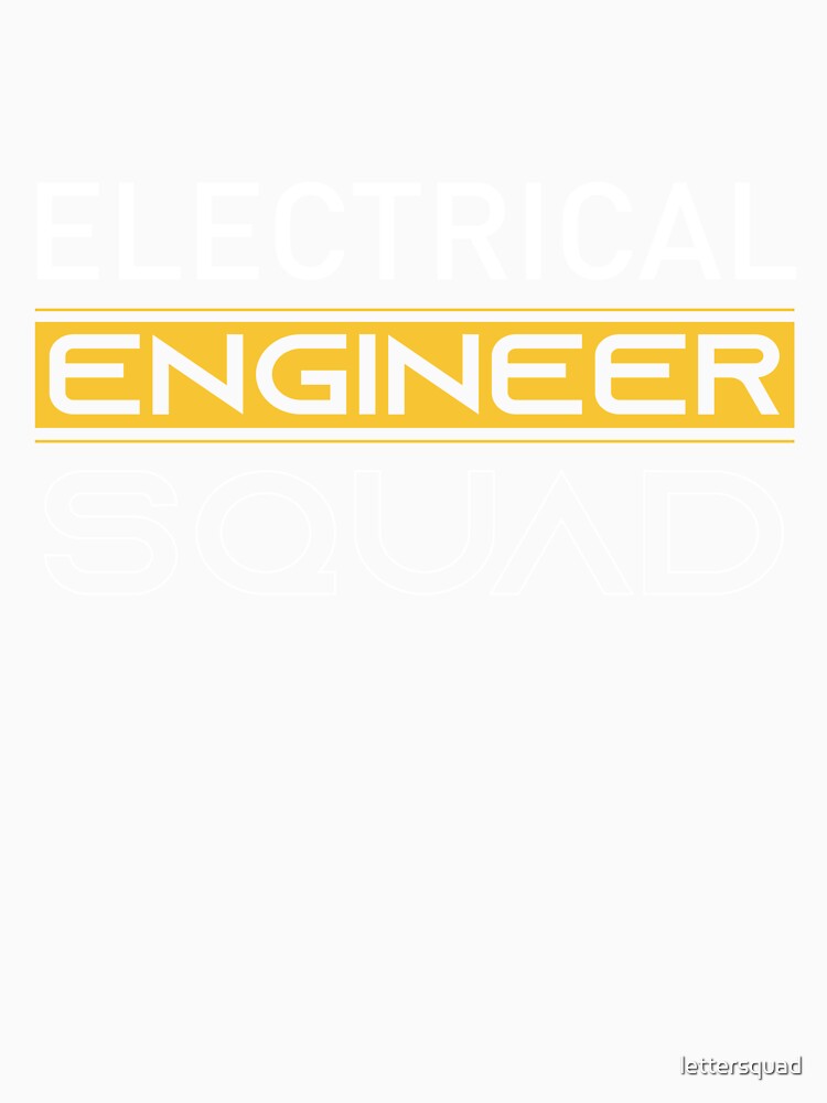 electrical engineer squad by lettersquad