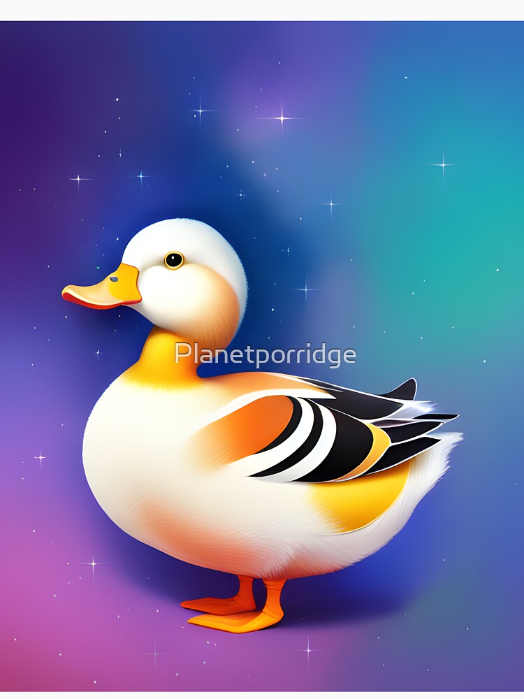 Duck in space by Planetporridge