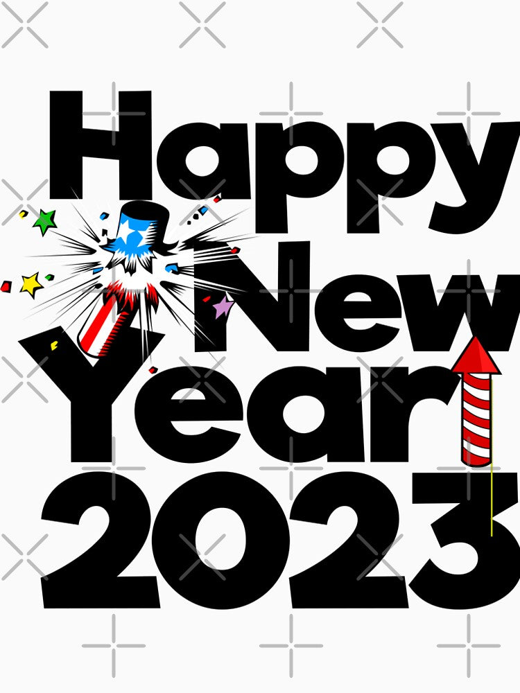 Happy New Year Usa 2023 by FROUZA Design