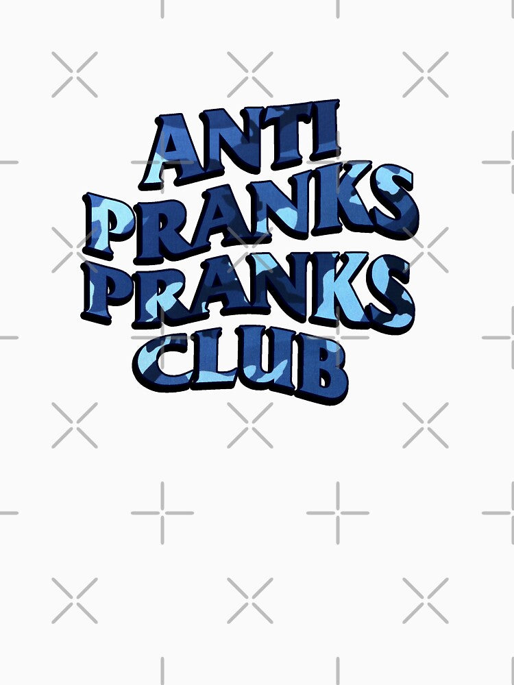 ANTI PRANKS PRANKS CLUB - Red Camo by NewMerchandise
