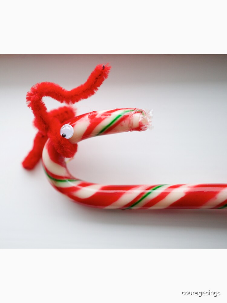 Reindeer Candy Cane by couragesings