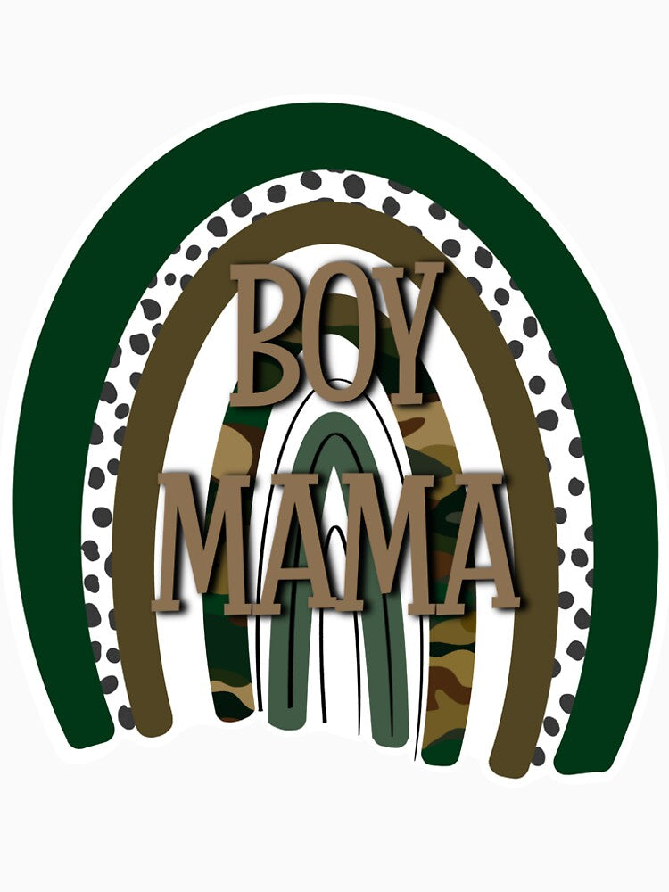 Boy Mama Rainbow by EmilyPKnepp