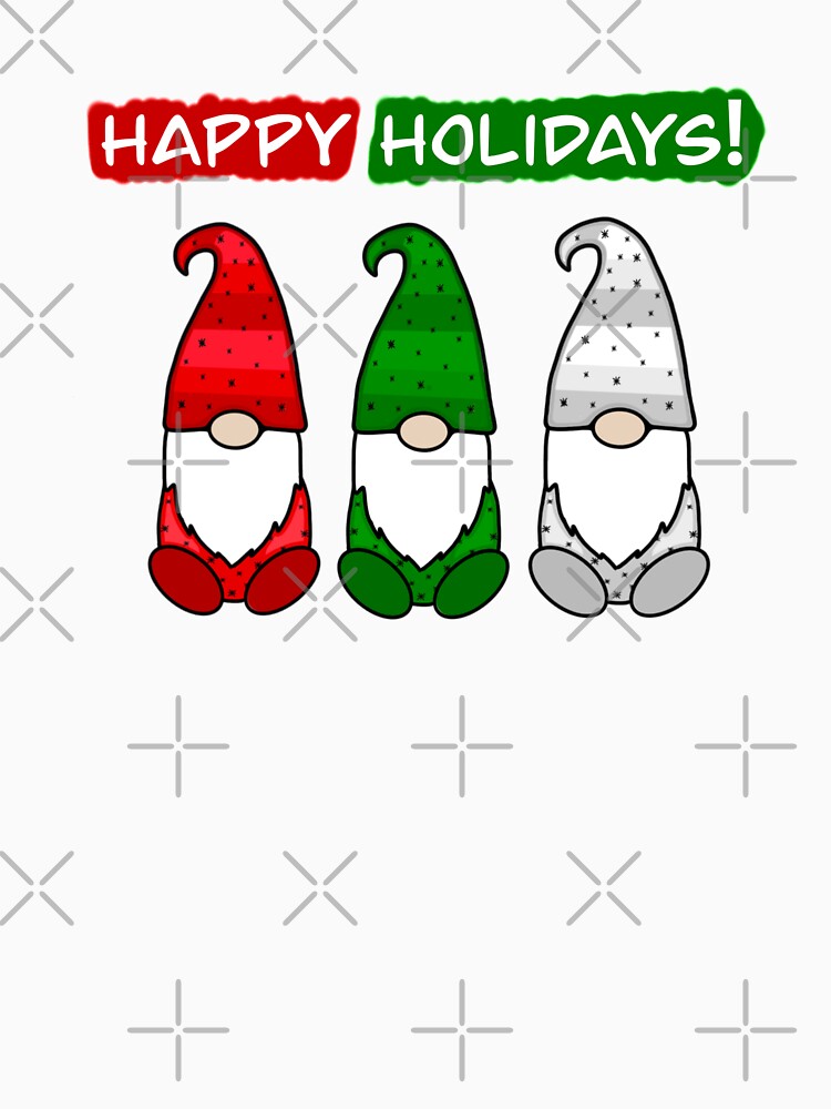 Holiday Gnomes by VanHollowStudio