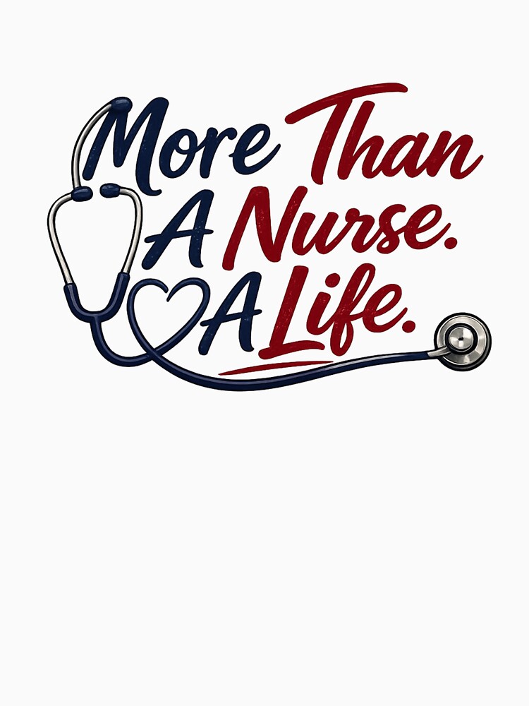More Than A Nurse by ECWhite JR Designs