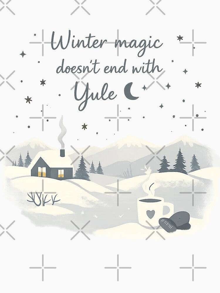 Winter Magic Doesn’t End with Yule — Cozy Pagan Winter Art by Miagolio