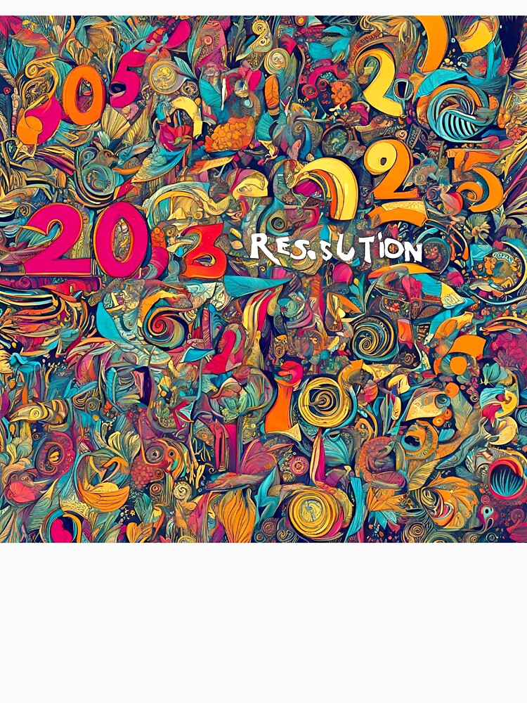 Resolution, future pattern, year 2025 45 by MetallenaLux