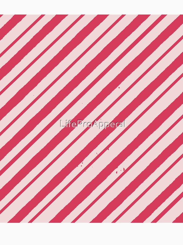 Christmas Candy Stripes Pattern by LifeProApperal