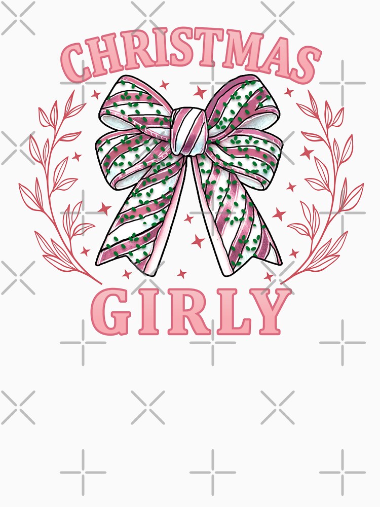 Christmas Girly Bow – Festive Holiday Design by HasHs