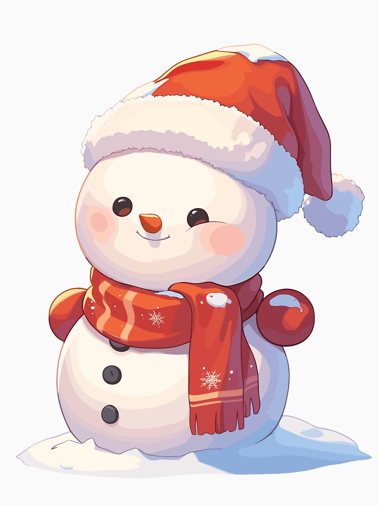 Cute Christmas Snowman Holiday by bapupa
