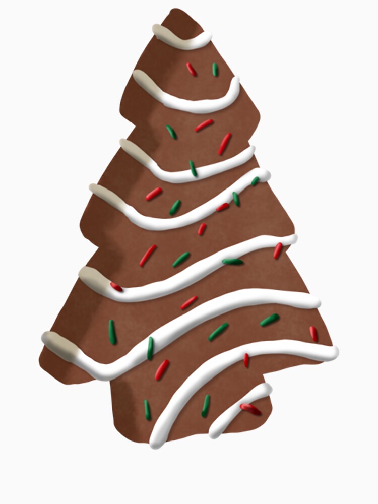 Chocolate Christmas Tree Snack Cake by JagatapStore