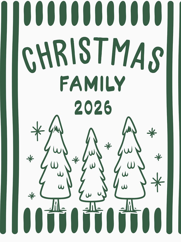 Christmas Family 2026 Shirts Matching Family Xmas Holiday Pajamas Top Tee by LessIsLoud