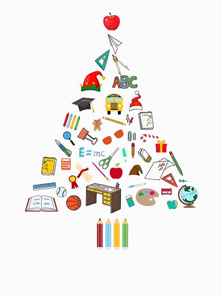 Teacher Christmas Tree by Milekhinromanro