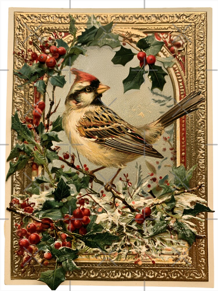 Vintage Victorian Christmas card by MendaciousMina