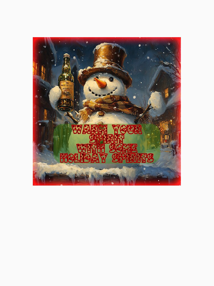Tipsy Snowman Shenanigans – Fun & Frosty Holiday Gear | T-Shirts, Mugs, Decals & More by Ignorant-Artist