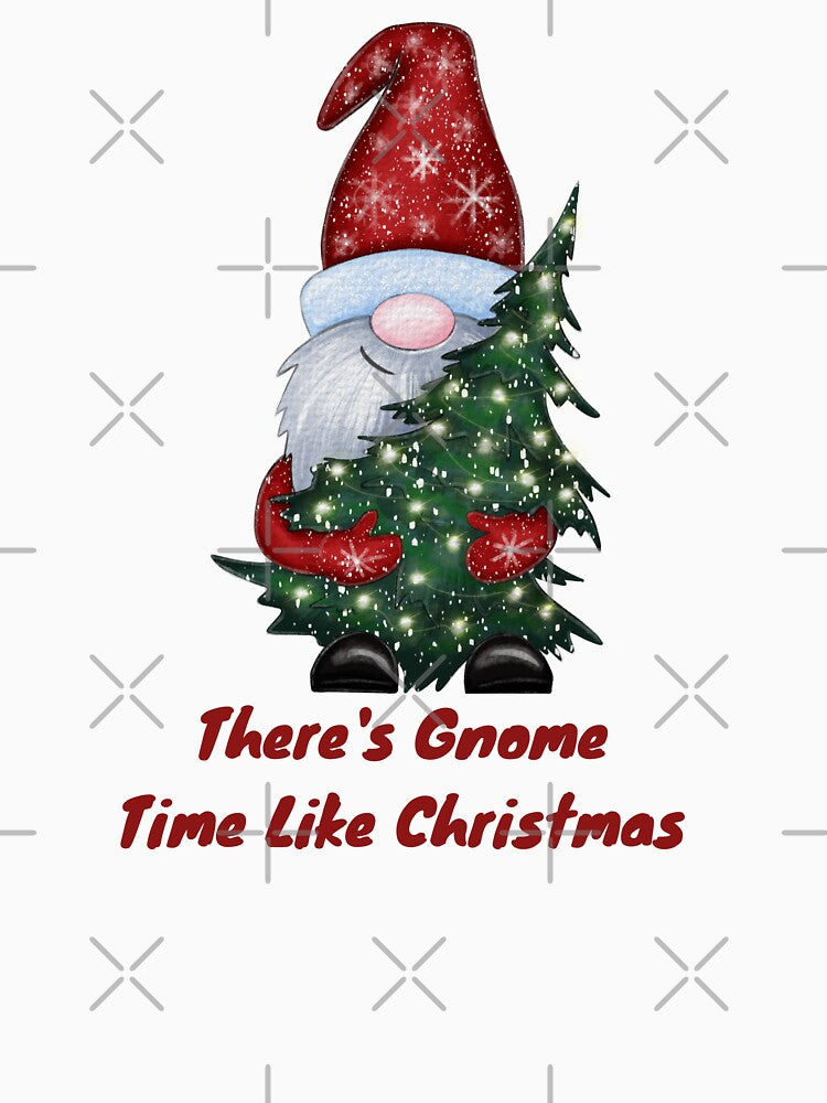 Christmas Santa Gnome by MollyJaneArt