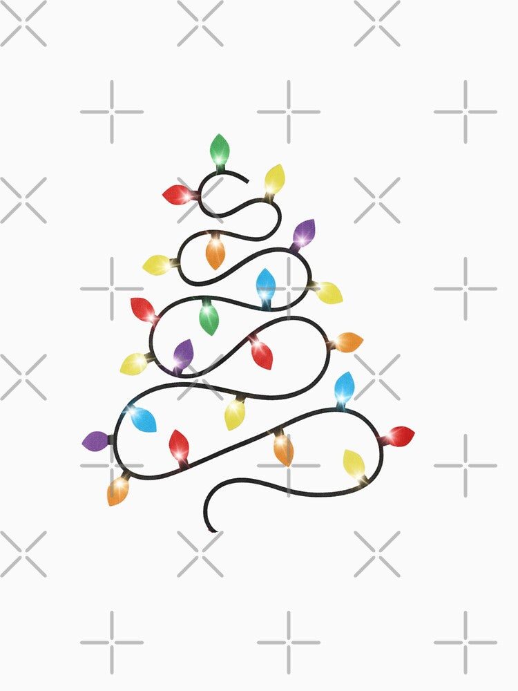 Christmas String Light Tree by disenokart