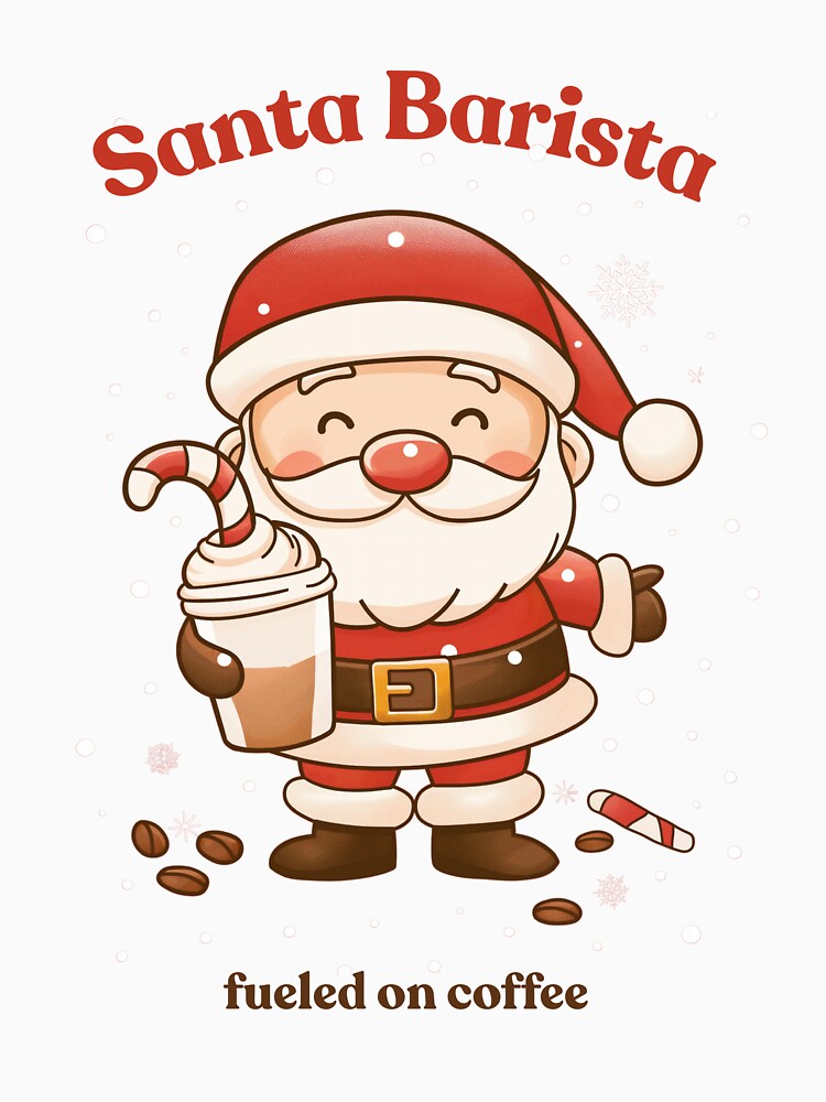 Santa Barista – Good coffee makes Christmas even better by LWDesignLab