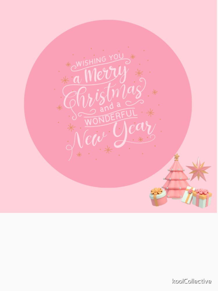 Pink Christmas Design by koolCollective