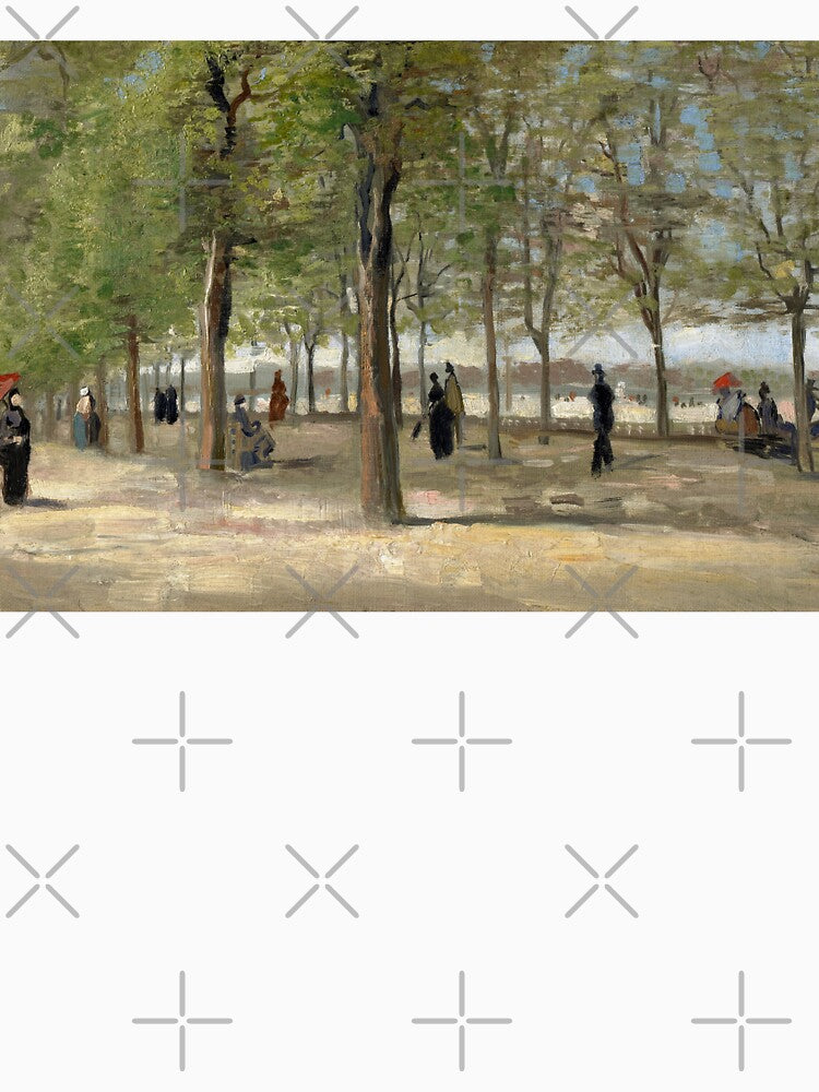 Terrace in the Luxembourg Gardens by amonarte