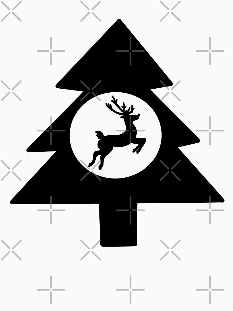 Christmas Tree Deer by AshleysBazaar