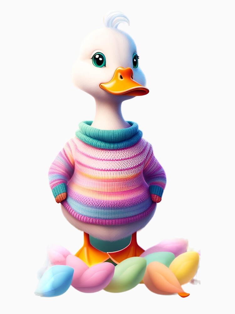 Duck in sweater 1 by Gala-life1