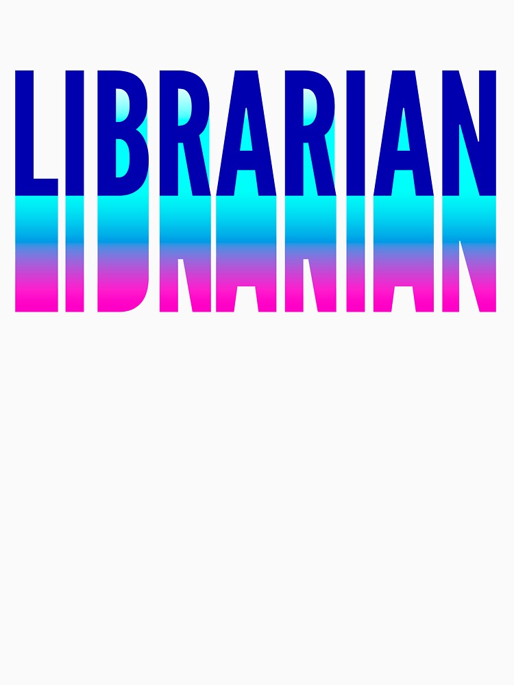 Librarian With Long Gradient Shadow by SVPOD