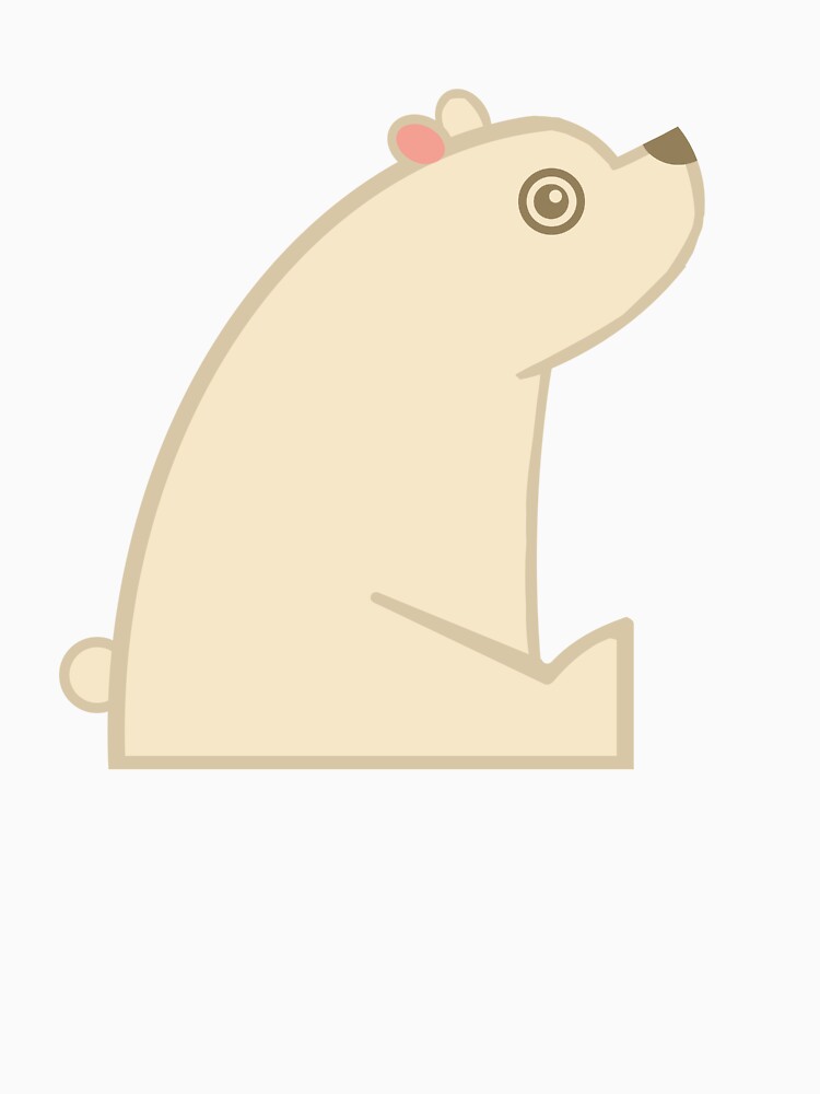 Cute Polar Bear by Sticker--Heaven