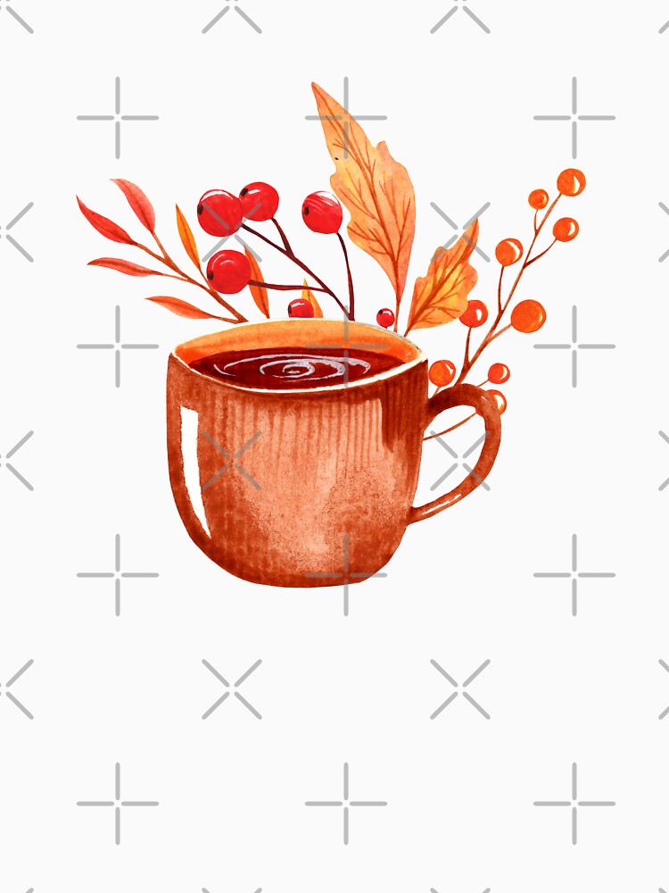 Happiness comes with a cup of hot tea by pinkyfish1010