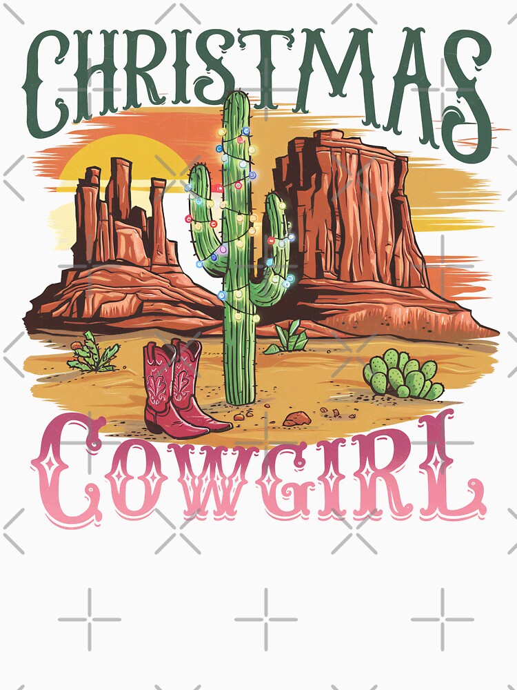 Christmas Cowgirl Desert Vibes by Charlietule